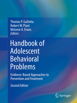 cover image of Handbook of Adolescent Behavioral Problems